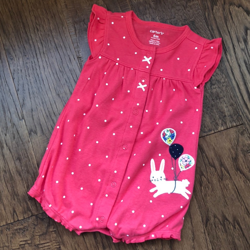 Carter’s Baby Girl 6 Month Easter Spring Outfit